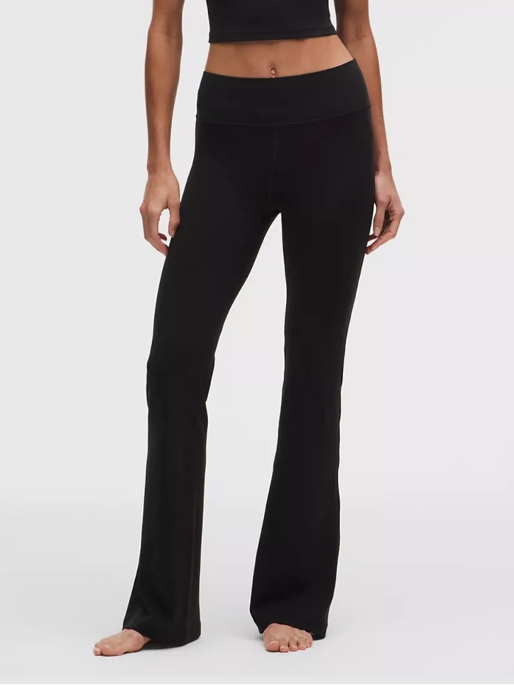 Lululemon Groove Nulu High Rise Flared Pant Size 2, Black